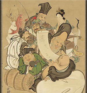 Ebisu god of fishermen and wealth