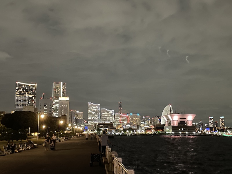 Yokohama at night